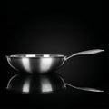 Titanium Hammered Wok Pan