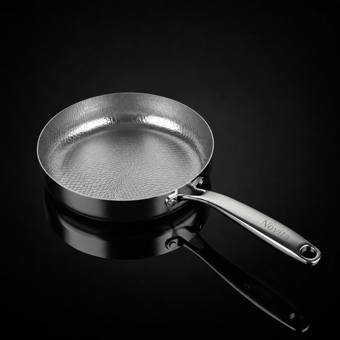 Titanium Hammered Deep Pan